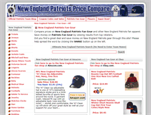 Tablet Screenshot of patriotsfangear.net